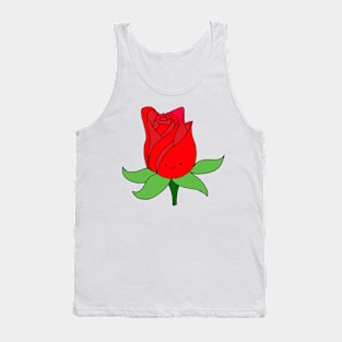 Cute Rose Tank Top